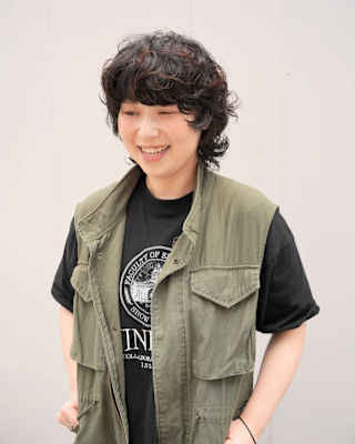 ウルフパーマ/マニッシュヘア/パーマ