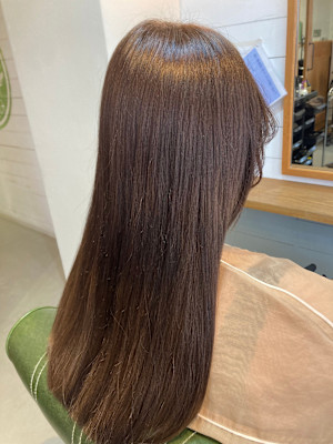 髪質改善ストレート×スタイル