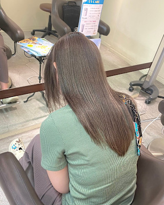 髪質改善/髪質改善カラー/ストレートヘア