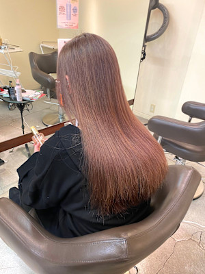 髪質改善/髪質改善カラー/ストレートヘア