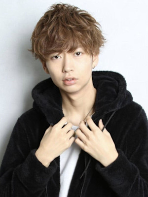 ハイトーンエアリーマッシュ/メンズ