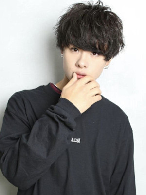 束感マッシュ×ニュアンスパーマ