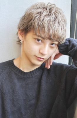 ホワイトカラー×マッシュ/メンズ