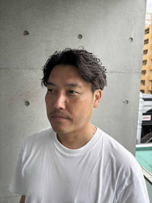 ナチュラルセンターパートマッシュ