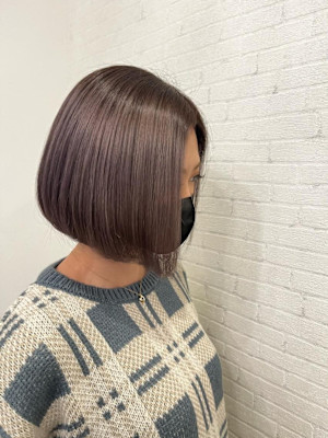 CLASS×泉中央×ショート×前下がりボブ