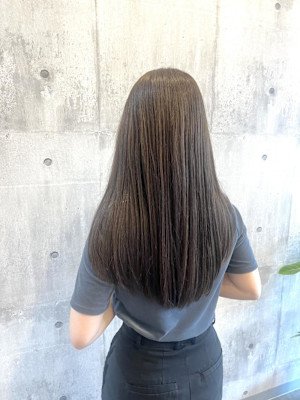 ベージュ/ストレート【ARCH Sayaka】