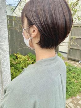 ショート／オリーブブラウン