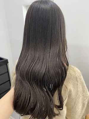 ダークグレージュ[髪質改善][縮毛矯正]