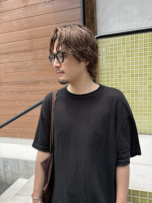 ラフなメンズミディアム