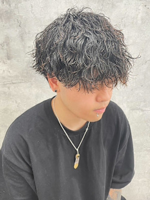 カジュアルメンズパーマ