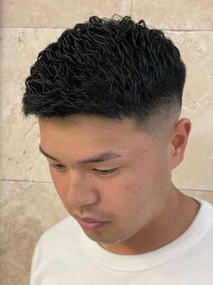 スキンフェード×濡れパン