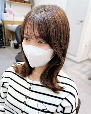 外はね切りっぱなしボブ