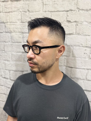 ハイフェードソフトモヒカンショート