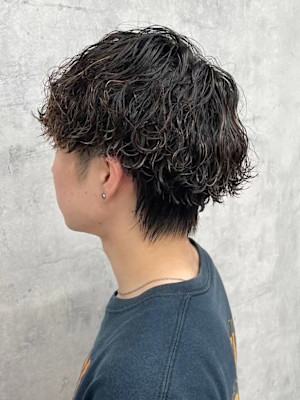 波巻きメンズストリート