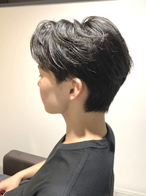 シルエット美際立つメンズマッシュショート