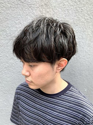 柔らか質感のナチュラルマッシュメンズマッシュ