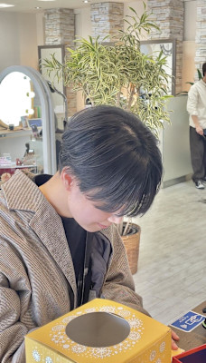 マッシュショート小顔ハンサムショート20代30代40代