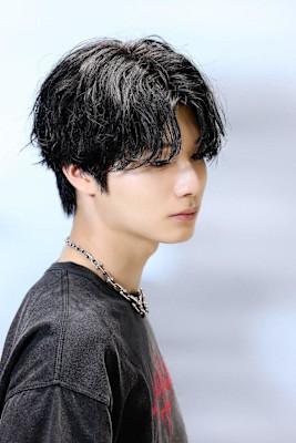 韓流シャドウパーマ