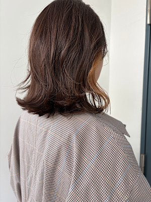 外ハネボブインナーカラー