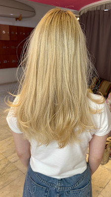 ブリーチ抜きっぱなし