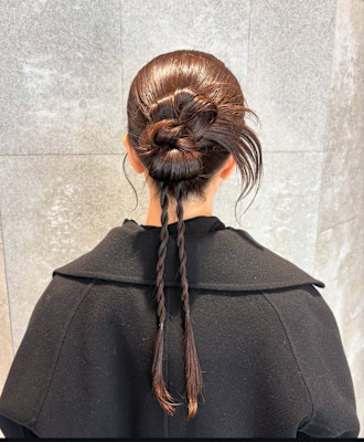 カチモリアレンジヘア