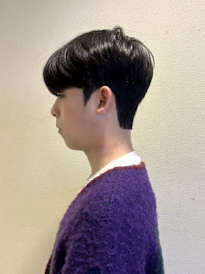 韓国ダウンパーマメンズカット/オニオンマッシュ