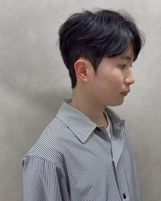 本格韓国ダウンパーマフェザーショート｜札幌大通駅個室サロン