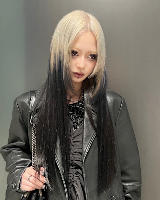 ルーツカラー　デザインカラー　ハイトーン　表参道/原宿