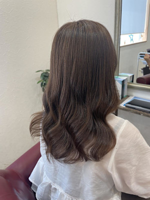 モテヘア/艶カラー/ブラウンカラー