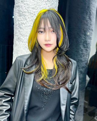 セクションカラー　デザインカラー　ハイトーン　原宿/表参道