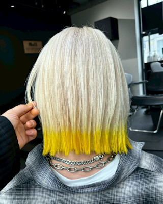 エンドカラー　デザインカラー　ハイトーン　原宿/表参道