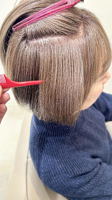 おしゃれ染めで白髪ぼかし⁉＠飛鳥