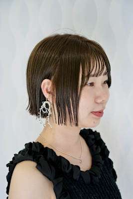 切りっぱなしボブ