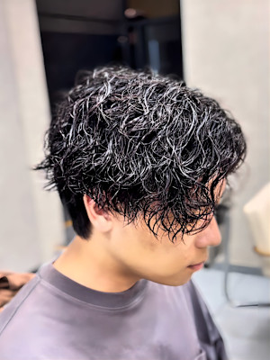 【横浜】メンズツイストスパイラルパーマ