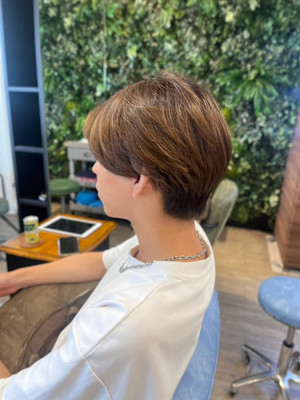 メンズスタイル×ナチュラルマッシュショート