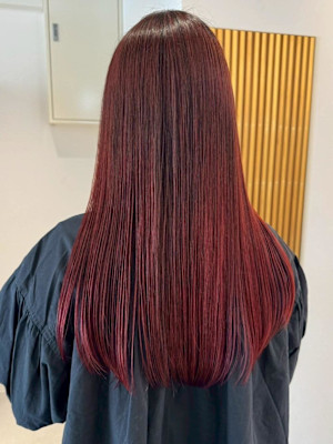 『asuna』ワインレッド/艶カラー