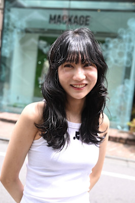 ステップボーンカット/レイヤーカット/ハッシュカット