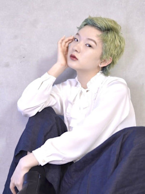 くせ毛風ベリーショート