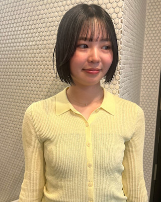 フェイスlayer×丸みボブ