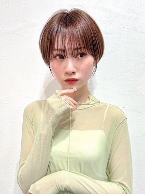 ruen 上通り 髪質改善＆ショートカット【ルアン】×スタ