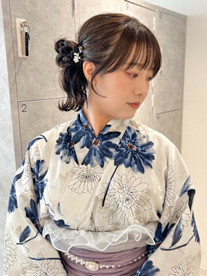 （hinari）クラゲヘア/着付け/浴衣ヘアセット