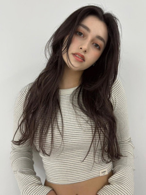 20代30代髪質改善トリートメントモカベージュナチュラル