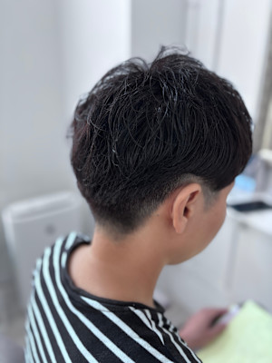 ふんわり感と刈り上げのギャップ◎