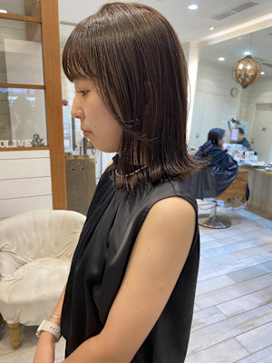 メルティーカラー/フェミニンロング/似合わせカット/渋谷