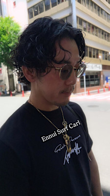 外国人風サーフカール