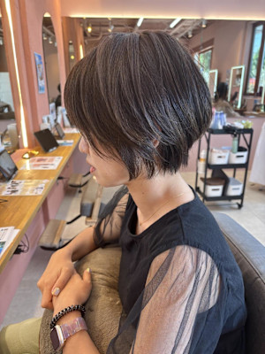 垢抜けくびれショート/似合わせカット/ショート