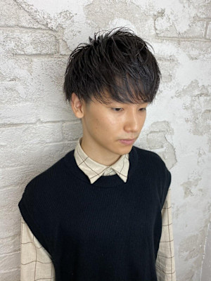 タバッシュ/マッシュ/ツーブロック/束感