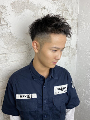 トコヤノカリアゲ/フェードカット/刈り上げ