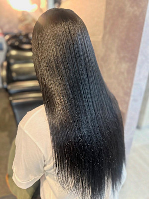 《HIna》つやつやブルーブラック