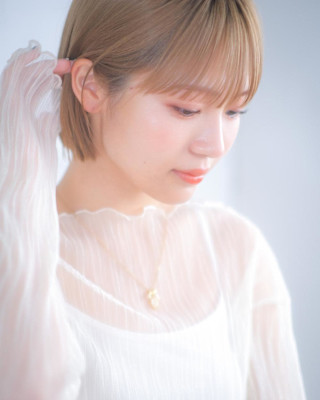 【表参道/松本匡介】ベージュボブ